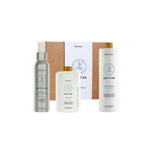 Set de hidratare Actyva Nutrizione - Sampon 1000 ml - Balsam 1000 ml - Lapte 125 ml imagine