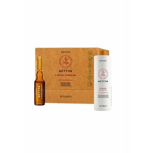Set anti-caderea parului Actyva P Factor - Sampon 1000 ml - Lotiune 12 x 6 ml imagine