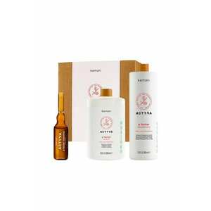 Set anti-caderea parului Actyva P Factor - Sampon 1000 ml - Tratament 1000 ml - Lotiune 12 x 6 ml imagine