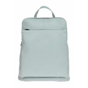 Rucsac de piele cu buzunar cu fermoar imagine