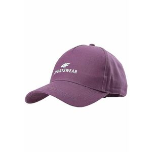 Sapca cu viziera U266 - bumbac - reglabila - burgund - S/M-L/XL imagine