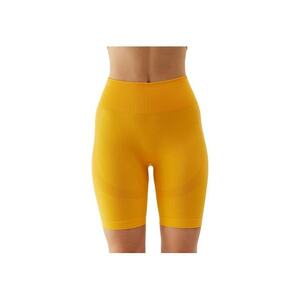 Pantaloni sport scurti dama WSS24TFSHF496 - 4F - Poliamida/Elastan - Galben - imagine