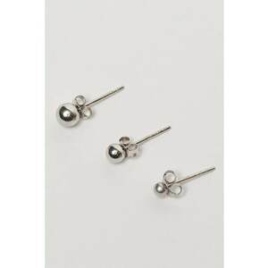 Set de cercei de argint veritabil 925 - 3 piese imagine