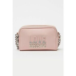 Geanta crossbody cu aplicatie logo metalica imagine
