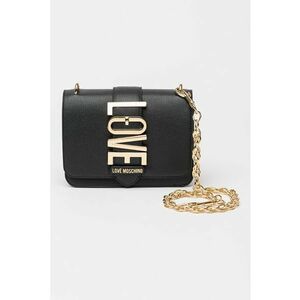 Geanta crossbody de piele ecologica cu logo metalic imagine