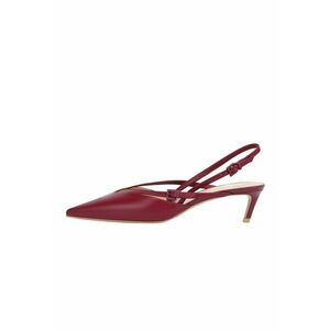 Pantofi de piele cu varf ascutit imagine