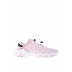 Pantofi sport de plasa cu garnituri de piele intoarsa ecologica imagine