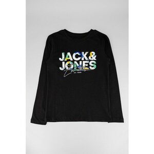Bluza de bumbac cu imprimeu logo imagine