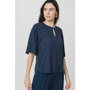 Bluza cu decupaj keyhole imagine
