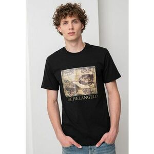 Tricou din bumbac cu imprimeu Ita imagine