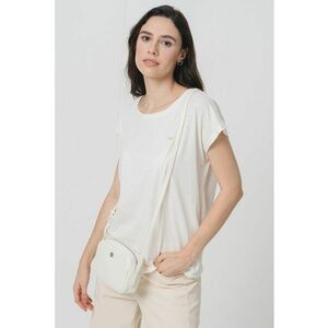 Tricou lejer cu logo discret Lesley imagine
