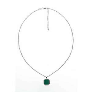 Colier de otel inoxidabil cu pandantiv zirconia imagine