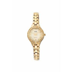 Ceas dama F14A-001PY - bratara aurie - cadran micut si delicat imagine