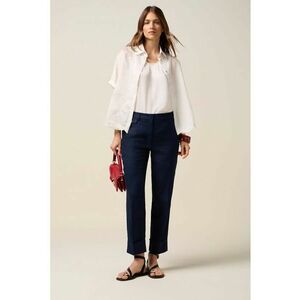 Pantaloni crop conici de in imagine