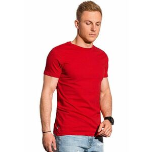 Tricou de bumbac cu model uni imagine