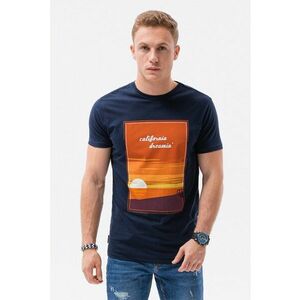 Tricou de bumbac cu imprimeu - Sunset imagine