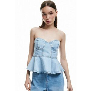Top din denim imagine