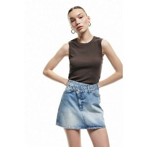 Fusta mini din denim imagine