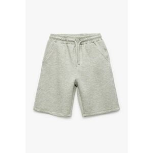 Pantaloni scurti uni cu buzunare laterale imagine