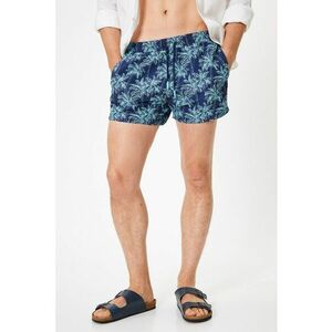 Pantaloni scurti de baie cu model tropical imagine