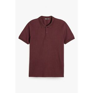 Tricou polo slim-fit din bumbac imagine