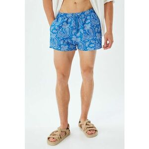 Pantaloni scurti de baie cu imprimeu grafic imagine