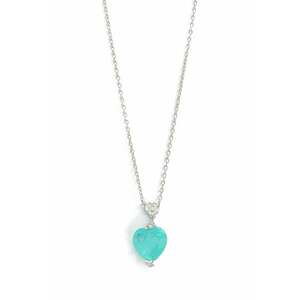 Colier din argint 925 decorat cu paraiba imagine