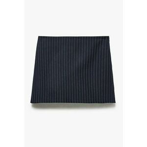 Fusta-pantalon cu model cu dungi discrete imagine