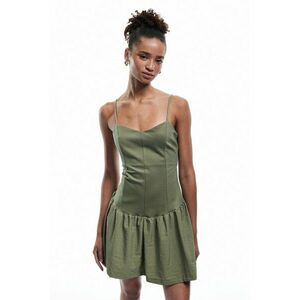 Rochie evazata cu model uni imagine