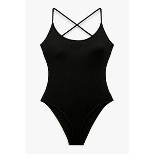 Costum de baie intreg cu bretele incrucisate imagine