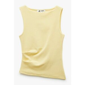 Tricou asimetric cu model uni imagine