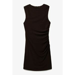 Rochie mini cambrata cu detaliu drapat imagine