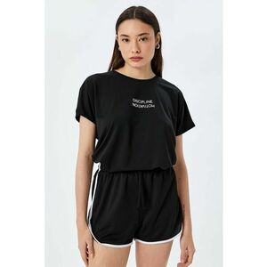 Tricou cu imprimeu text imagine