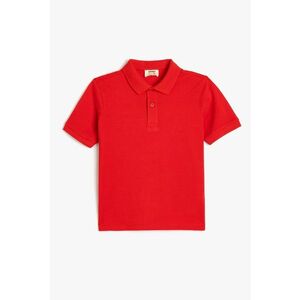 Tricou polo de bumbac imagine