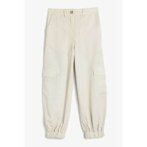 Pantaloni cargo din lyocell imagine