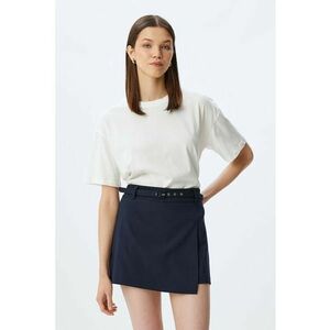 Tricou lejer din bumbac cu model uni imagine