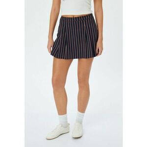 Fusta-pantalon cu dungi si pliuri imagine