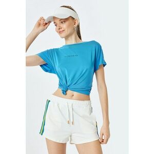 Tricou lejer cu decolteu rotund imagine