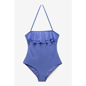 Costum de baie intreg cu model uni imagine