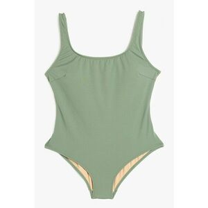 Costum de baie intreg cu vatelina si model uni imagine