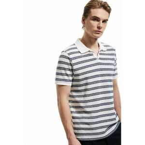 Tricou polo cu dungi imagine