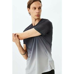 Tricou cu decolteu rotund si imprimeu imagine