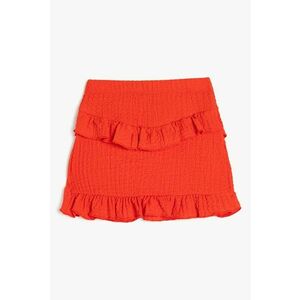 Fusta mini stratificata cu model texturat imagine