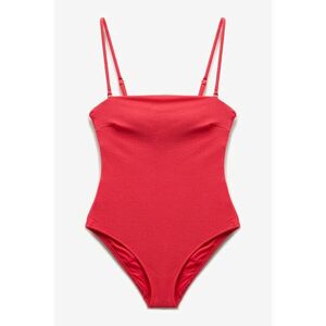Costum de baie intreg cu aspect texturat imagine