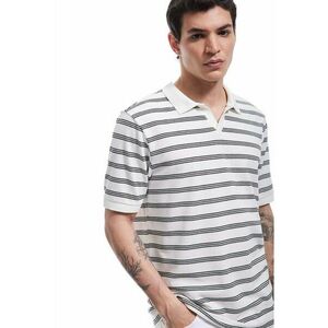 Tricou polo cu model in dungi imagine