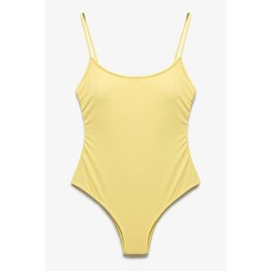 Costum de baie intreg cu model uni imagine