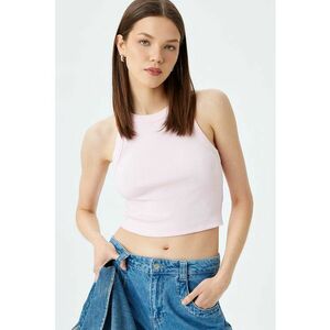 Top crop cu aspect striat imagine