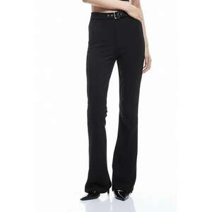 Pantaloni bootcut cu un cordon imagine