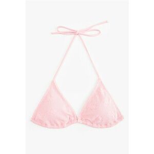 Sutien halter de baie cu cupe triunghiulare imagine