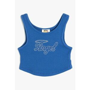 Top striat cu strasuri imagine